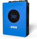 6000W Hybrid Solar Inverter 48V DC to 220V AC, Pure Sine Wave, Built-in 120A MPPT Controller, 99.9% Efficiency, Solar & Generator Input, Dustproof, for Home Backup RV Off-Grid