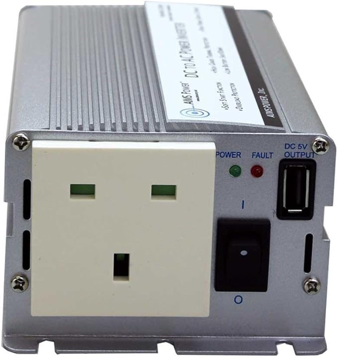 AIMS Power Modified Sine 400 Watt European 12 VDC to 230 VAC 50Hz
