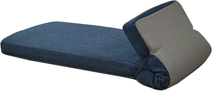 48 x 14 Inch Piano Bench cushons for Indoor Furniture with Ties Non Slip Kitchen Dining Room Bench seat Cushion for Show Storage, Window, Settee, Ottoman，Navy Blue