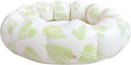 Inflatable Baby Pool, Portable Paddling Baby Swimming Pool for Toddlers Ages 0-3 Years Girls and Boys, Indoor& Outdoor, Garden and Backyard Summer Water Party, 35.4x9.8 in (Green Leaves)