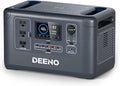 DEENO X1500 Portable Power Station, 6 Hours Charging & Multi-Device Support, 1036Wh LiFePO4 Battery, 1500W Continuous Power, Portable Generator for Emergency Backup, Home, Camping, RVs