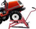 Hydraulic Cylinder Lift Jack for Zero Turn Radius Riding Lawn Mower Maintenance and Repair, Lawn Mower Lift, 350lb Lifting Capacity with Locking Bar for Added Safety