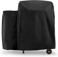 Arcedo Outdoor Grill Cover Compatible with Traeger 20 and Rec Tec Bullseye - Heavy Duty Pellets Smoker Cover for Tailgater Grill Accessories