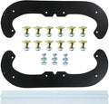 GELASKA 117-7700 Snowblower Paddles with 117-7717 Scraper for Toro Power Clear 180, 418 ZE, 418 ZR, 518 ZR, 518 ZE, 38272, 38282, 38472, 38473, 38273, 38283, 38274 Snowthrowers