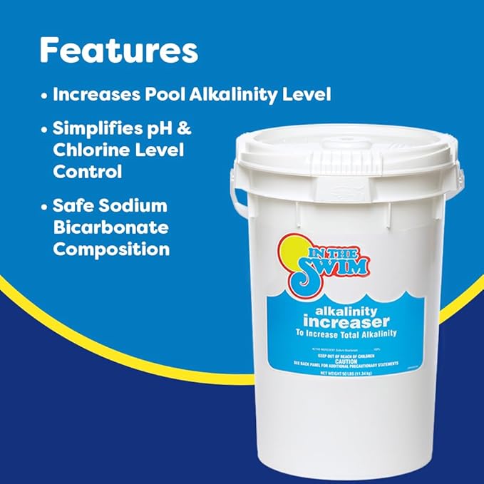 In The Swim Bromine Plus and Alkalinity Increaser - 50 Pounds of Bromine - 50 Pounds of Alkalinity Increaser