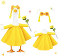 Sunflower Porch Goose Outfits Cute and Fun Porch Goose Clothes Fit 23” Geese for Lawn Yard and Patio Decoration