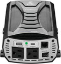 Cobra PURE SINE 400W Power Inverter, Portable – 400 Watt Car Charger, 2 Grounded AC Outlets, 2 Fast Charge USB Ports and Remote Controller (CPIALCDG1) Compatible