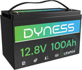 12V 100Ah LiFePO4 Battery BCI Group 31 Lithium Battery with Low-Temp Cut Off Protection, A+ Grade Cell Built-in 100A BMS, Perfect for RV, Solar System, Off-Grid, Home Energy Storage