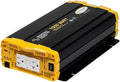 Go Power 1500 Watt Industrial Pure Sine Wave Inverter, 12V to 120V AC, Dual GFCI Outlets, PowerSave Mode, Overload Protection, Low-Profile Design, Ideal for Appliances & Sensitive Electronics