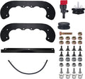 99-9313 Snow Blower Paddles Replaces 125-1128 55-9250 55-9251 88-0771 Set of 2 & 55-8760 Scraper for Toro CCR2000 CCR2450 CCR3600 CCR3650 CCR3675 20'' 21'' Snowblower with Hardware Kit