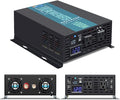 WZRELB 1000W 12V 120V Pure Sine Wave Power Inverter with 2 AC Outlets,Car Inverter