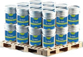 Rx Clear 1" Inch Chlorine Tabs | 1200 Pounds | Use Tablets as Bactericide, Algaecide, & Disinfectant in Swimming Pools | Stabilized, Long Lasting, Slow Dissolving, & UV Protected (24 x 50 LB Buckets)