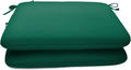 Sunbrella Patio Cushions - (2 Pack) - 20" W x 20" L x 2.5" T, Outdoor Chair Cushion with Comfort, Style & Durability Designed for Outdoor Living - Made in The USA