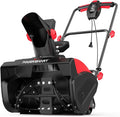 PowerSmart 18" Corded Snow Blower, Electric Snow Thrower with 15-Amp Motor, 2200 RPM, 30' Throwing Distance DB7517