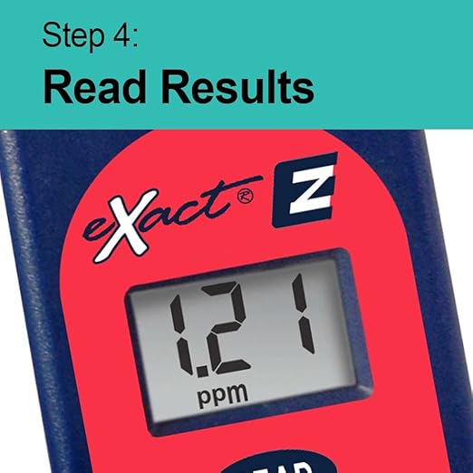 ITS 486201-KM Pool Exact EZ Photometer Master Pool Test Kit | 10 Parameters - F/C/T Chlorine, pH, Alkalinity, Calcium, Cyanuric, Copper, Salt, & Phosphate | 25 Tests All Parameters | NSF Certified
