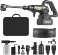 Cordless Pressure Washer Battery Powered; 1200PSI Cordless Power Washer with Brushless Motor, 4.0Ah Battery,6-in-1 Nozzle, 3 Power Level; Handheld Portable Pressure Washer Cordless (5022-BK2)