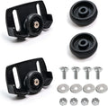 490-241-0038 Rolling Skid Shoes for Snow Blower Fit for 2-Stage and 3-Stage Snow Throwers Compatible with Craftsman, MTD, Cub Cadet, Troy-Bilt, Ariens, and More Includes Hardware Kit & Plastic Wheels