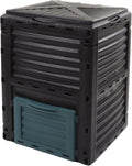 Large Capacity Compost Bin with Vent and Hinged Cover for Kitchen Garden Outdoor