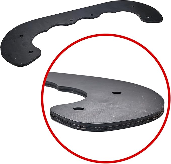 99-9313 Snow Blower Paddles Replaces 125-1128 55-9250 55-9251 88-0771 Set of 2 & 55-8760 Scraper for Toro CCR2000 CCR2450 CCR3600 CCR3650 CCR3675 20'' 21'' Snowblower with Hardware Kit