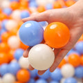 TRENDPLAY Plastic Balls for Ball Pits 2.2 Inch, Pack of 50 100 200 500 Hollow Balls, Perfect for Toddler Baby Pools,Party,Festival Decoration