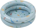 Keenso Inflatable Pool Thickened Blow Up Pool for Kids with Cute Style, Harmless Material, Wide Uses, Suitable for Indoor or Outdoor Play