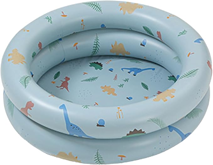 Keenso Inflatable Pool Thickened Blow Up Pool for Kids with Cute Style, Harmless Material, Wide Uses, Suitable for Indoor or Outdoor Play