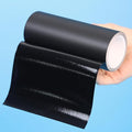 Heavy Duty Black Repair Tape for Tent, Leather, Tarp, Canopy, Awning and Boat Cover, Waterproof Inflatable Repair Patch Kit for Bounce House, Pool, Duct, Outdoor, 5 Inch x 5FT
