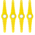 (4 Pack) SB601RB Replacement Sharp Blades Compatible with Sun Joe Weed Wacker Blade Electric Trimmer Edger Blades for SB600E, SB601E and SB602E