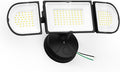 150W Flood Lights Outdoor Waterproof IP65, Exterior LED Floodlights with 3 Adjustable Heads, 15000LM Super Bright Security Lights Fixture, Outside Lights for House, Backyard