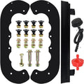 99-9313 Snow Blower Paddles with 133-5585 Scraper Blade Replaces Toro 99-9313 Kit, 55-9251, 88-0771, 108-4884 for Toro 210 R, 421 QE, 421 QR, 621 E, 621 QZE, 721 E, 721 R Snowthrowers