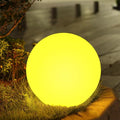 10-in Solar Globe Light, Solar Garden Ball Light Outdoor w/Remote, 16 RGB Color 4 Modes Glowing Ball, Waterproof Smart Light Sensor Control Outdoor Orb Lamp w/Ground Stake for Pathway Patio Yard Party