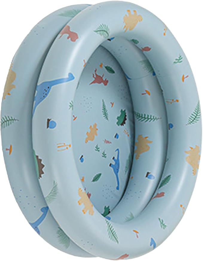 Keenso Inflatable Pool Thickened Blow Up Pool for Kids with Cute Style, Harmless Material, Wide Uses, Suitable for Indoor or Outdoor Play