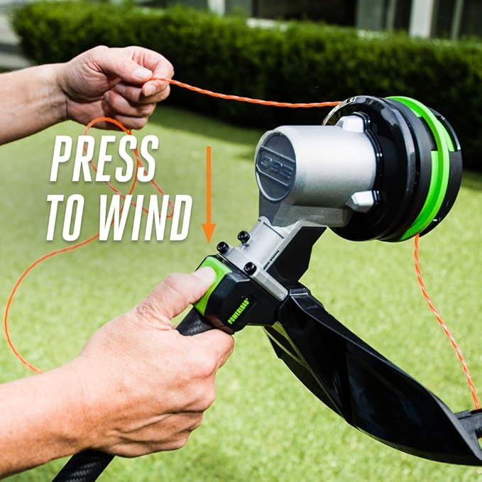 EGO POWER+ String Trimmer, Battery Powered, 15" trimmer for weeds and grass with POWERLOAD and Carbon Fiber Split Shaft, Battery and Charger Not Included - ST1520S