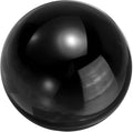 uxcell 50mm/2" Crystal Sphere Ball Glass Solid Decorative Sphere Crystal Ball Prop Ornament for Feng Shui Divination Fortune Telling Tabletop Fountain Decoration, Black