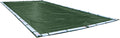 Robelle 20 x 40 ft Professional Green Winter Pool Cover for Inground Pools, 5 ft Overlap (25 x 45 ft Cover Size), Solid 12 x 12 Scrim, 3.7 oz/yd2, 15-Year Warranty, Style: 372040RA