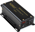 WZRELB 300W Pure Sine Wave Power Inverter 600W Peak DC 36V to 110V AC Car Adapter Off Grid with LED Display
