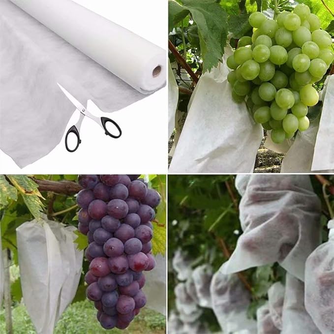 Agfabric Plant Covers Freeze Protection Row Covers 1.5oz 16'x25' Frost Cover for Freeze Protection,Frost Cloth for Plants,White