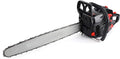 Topteng Gasoline Chainsaw 22 Inch, 62cc Chainsaw 22" Bar Powered Engine 2 Cycle Gasoline Chain Saw, Red
