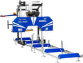 BILT HARD 22" Portable Sawmill with 270cc 9HP 4-Stroke Gas Engine, 20'' Board Width, 13' Track Length, Cuts Logs Up to 22" Dia x 129" L