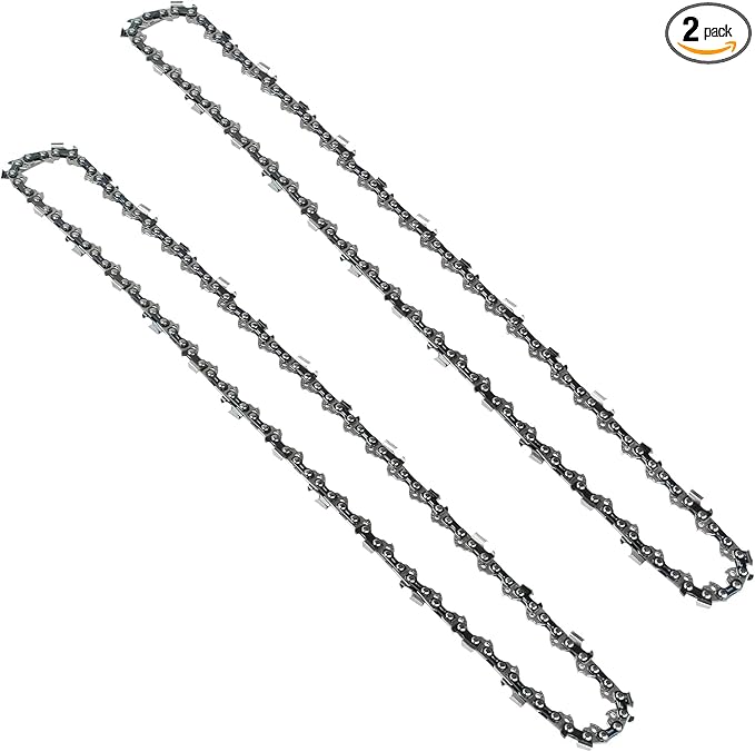 10 Inch Chainsaw Chains for Black & Decker LCS1020 20V LCS1020B, 10" Replacement Chain 3/8" LP Pitch .043" Gauge 40 Drive Links