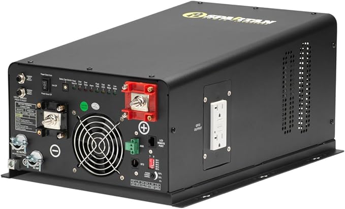 Spartan Power Inverter Charger 2200 Watt 12V Pure Sine Wave SP-IC2212