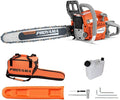 PROYAMA 62CC Gas Powered Chainsaw, 20 Inch 2-Cycle Petrol Handheld Cordless Chain Saw, Gasoline Gas Chainsaws for Tree Wood Cutting