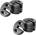 Canopy Weights Set of 8, No-Pinch Design for Easy Setup and Removal, 80 lbs - Secure Tents, Canopies, and Umbrellas for Outdoor Events