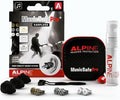 Alpine MusicSafe Pro - High Fidelity Earplugs for Musicians - 3 Interchangeable Premium Filter Sets: 16, 19 & 22 dB - Professional Musician Hearing Protection - Black