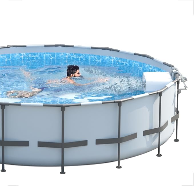 Swimming Pool Current Machine, 3500GPM Endless Pool Swimmer for Above Ground Pools - 1-9 Grade Adjustable Current Swim Jet for Home Indoor/Outdoor Swimming Pool Exercise, Lap Training & Family Fun