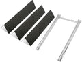 Grill Replacement Parts for Weber Spirit, 7635 Flavorizer Bars 15.3 Inch Flavorizer Bars and 69785 Burner for Weber Spirit I & II 200 with Front Control, Spirit E210, E220, S210, S220