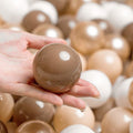 TRENDPLAY Plastic Balls for Ball Pits 2.2 Inch, Pack of 50 100 200 500 Hollow Balls, Perfect for Toddler Baby Pools,Party,Festival Decoration
