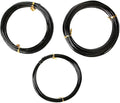 Quality Black Long Lasting Bonsai Training Wire Set of 3 Sizes - 1.0mm, 1.5mm, 2.0mm (32 Feet Each Size)