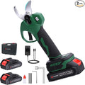 Cordless Electric Pruning Shears with 2×21V 2000mAh Batteries & LED Display, 1.2" Rechargeable Garden Pruning Shears for Thick Branches, Professional Landscaping Tools