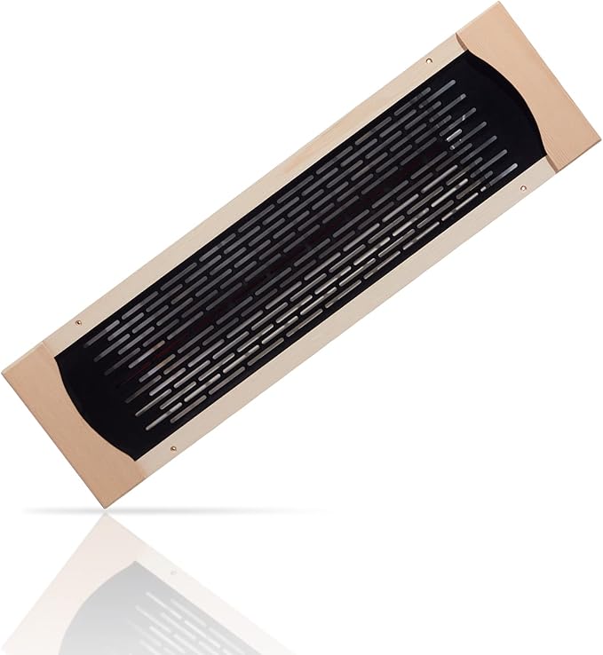 Full Far Infrared Carbon Fiber Glass Red Light Heater Tube, Infrared Sauna Heater Tube Sauna Accessories, 110V Heater, Infrared Suana Heating Element Tube for Wooden Indoor/Outdoor Sauna